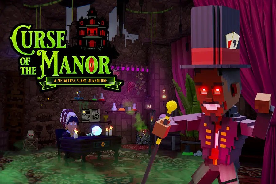 Curse of the Manor: Halloween Edition, mise à jour de l'expérience Metaverse The Sandbox